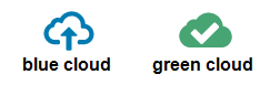 Image of icon before and after import