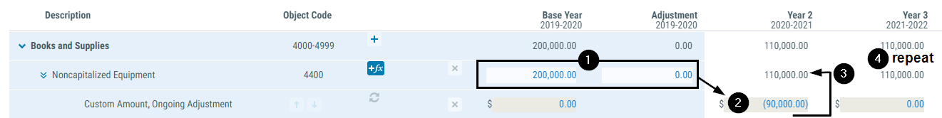 Image of example 5 calculation as described
